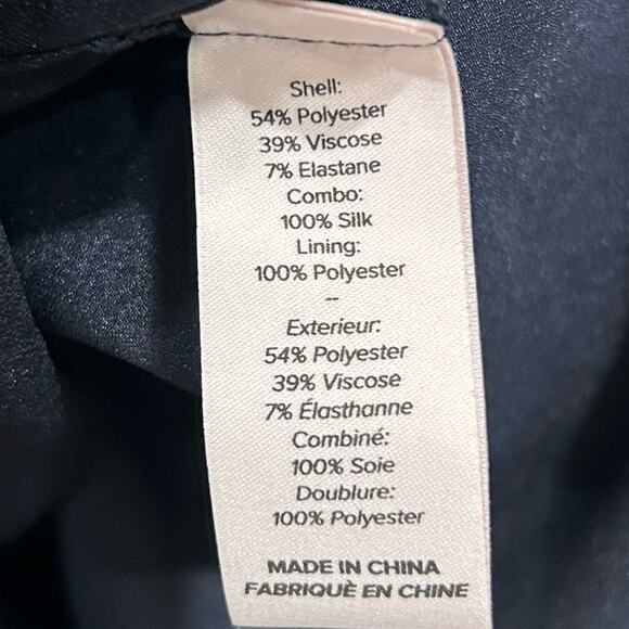 Cinq A’ Sept Jaqueline Navy Blue Mini Dress Womens size 2 - Picture 5 of 13